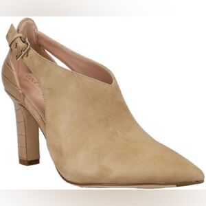 New Cole Haan Womens Viera 75Mm Shootie Casual - Beige Size 9.5